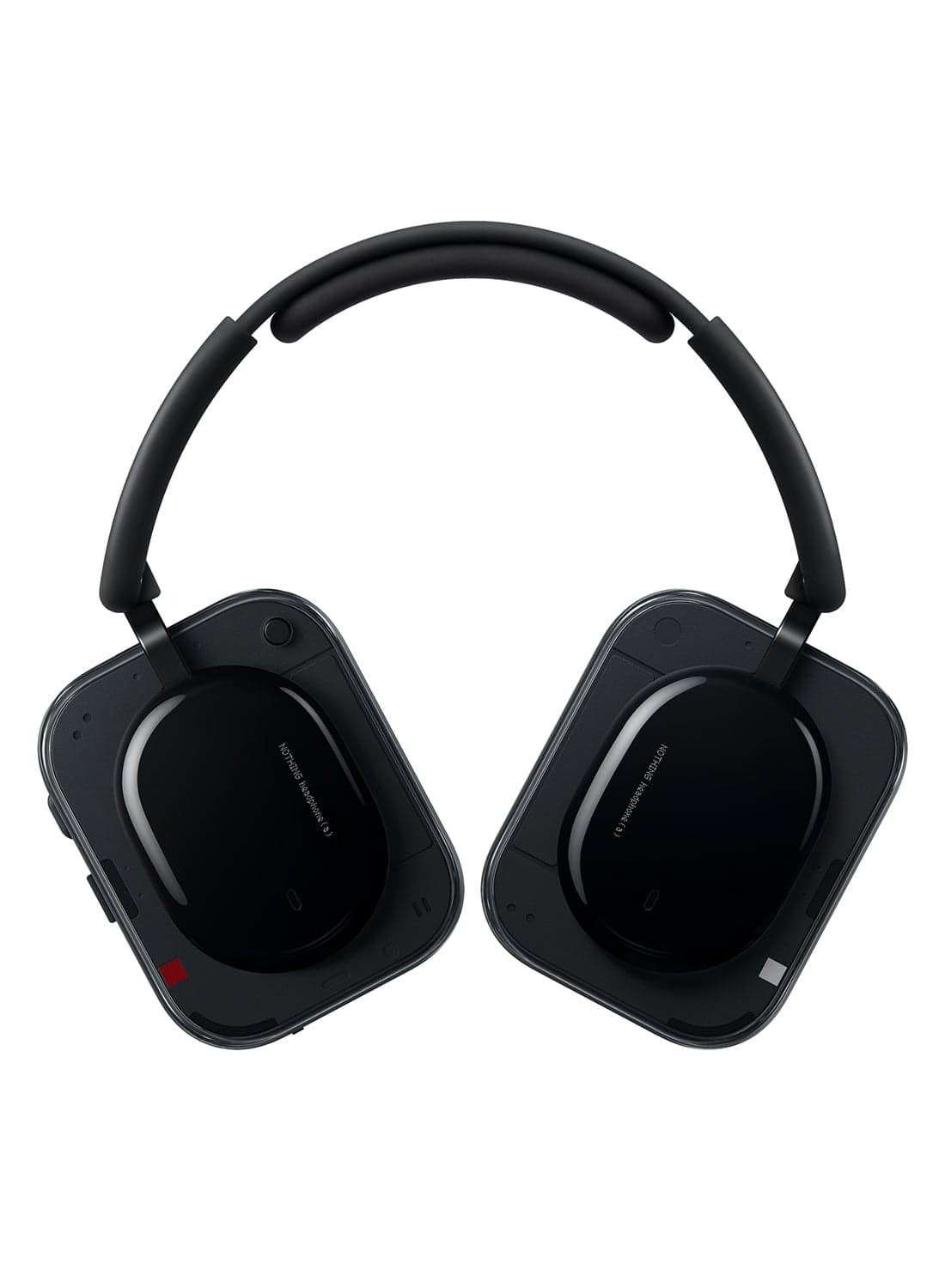 Nothing Headphone (a) Wireless Over Ear Headphones with Active Noise Cancelling, Up to 135 Hours of Battery Life, Hi-Res, LDAC, Tactile Controls - Black black