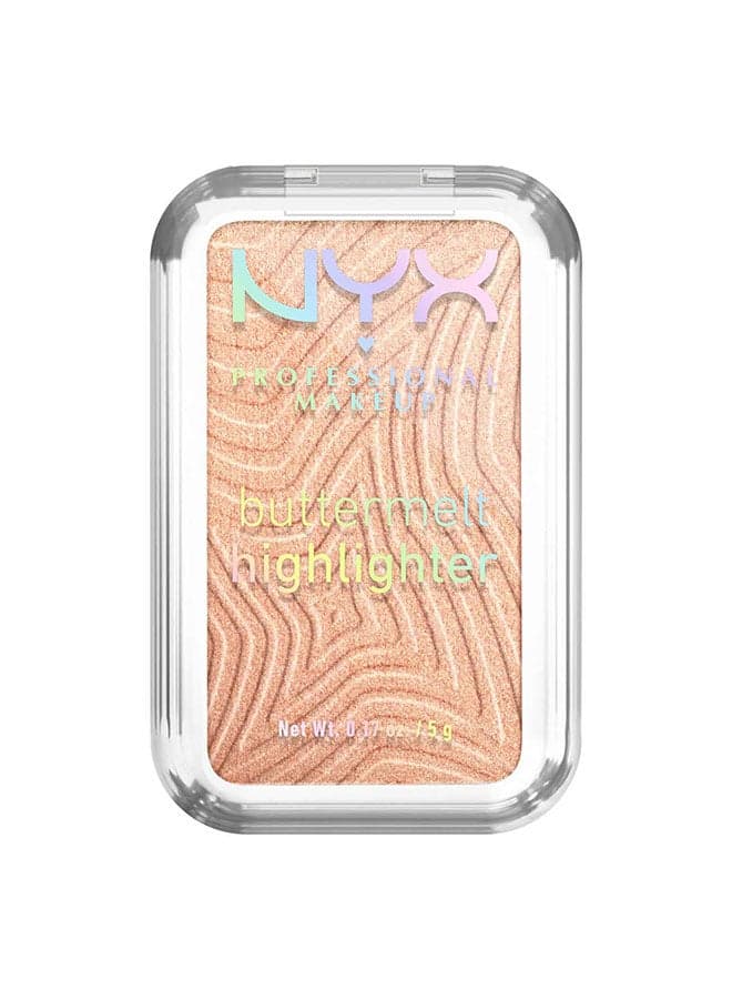 Buttermelt Highlighter Powder Highlighter 12 HR Wear Fade And Transfer Resistant Glaze it Butta