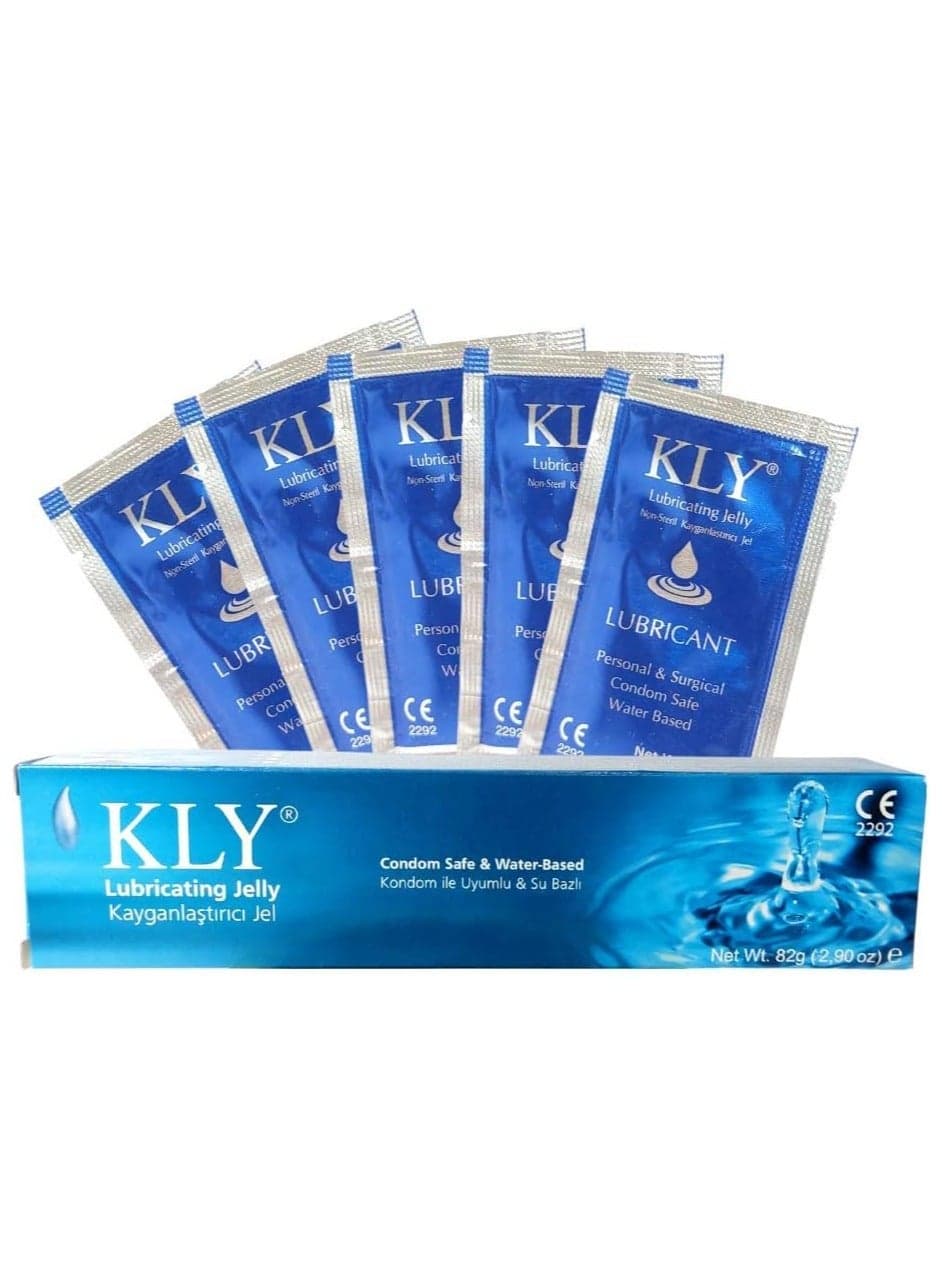 Water Based Solutions Lubricating Jelly 82g plus 5pcs 5g in bundle
