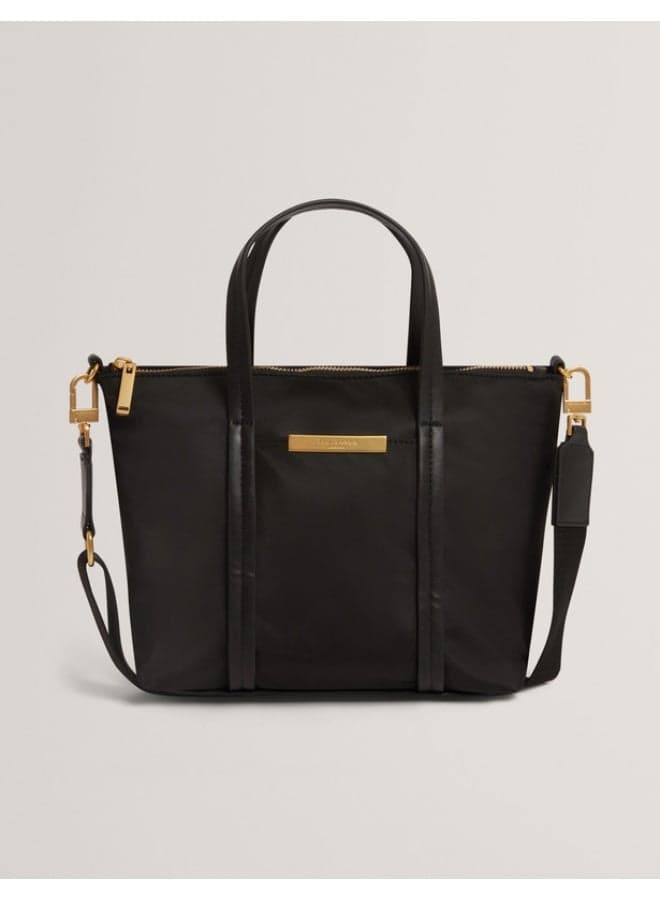 Nylon Mini Crossbody Tote Bag