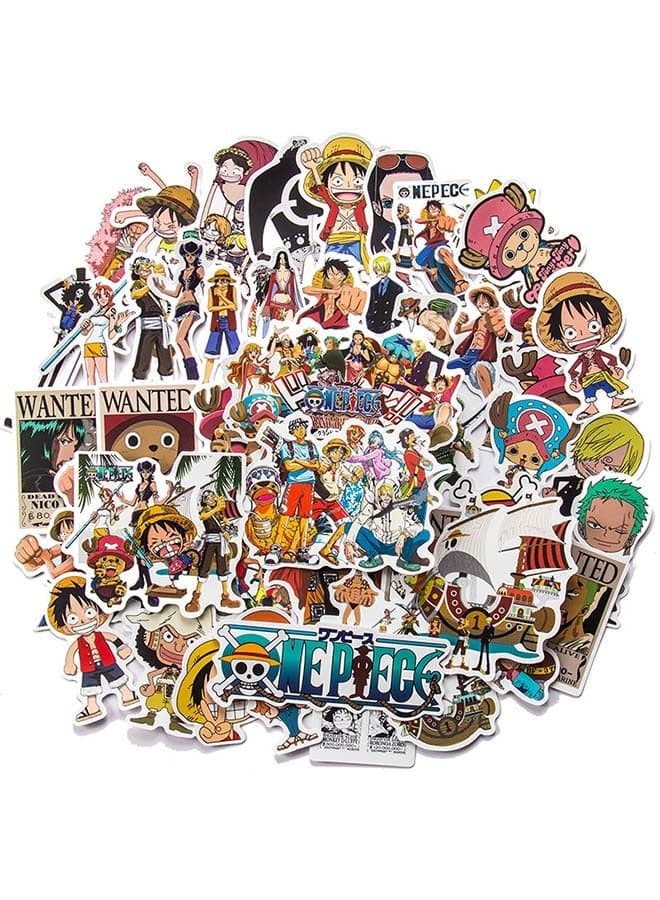50 Pieces One Piece Luffy Graffiti Stickers