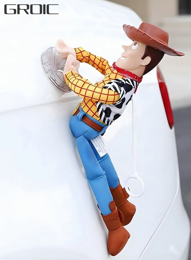Toy Story Sheriff, Car Doll Plush Toys, Hanging Toys, Cute Car Accessories,Woody Auto Accessories,Car Decoration,Car Roof Doll Decoration