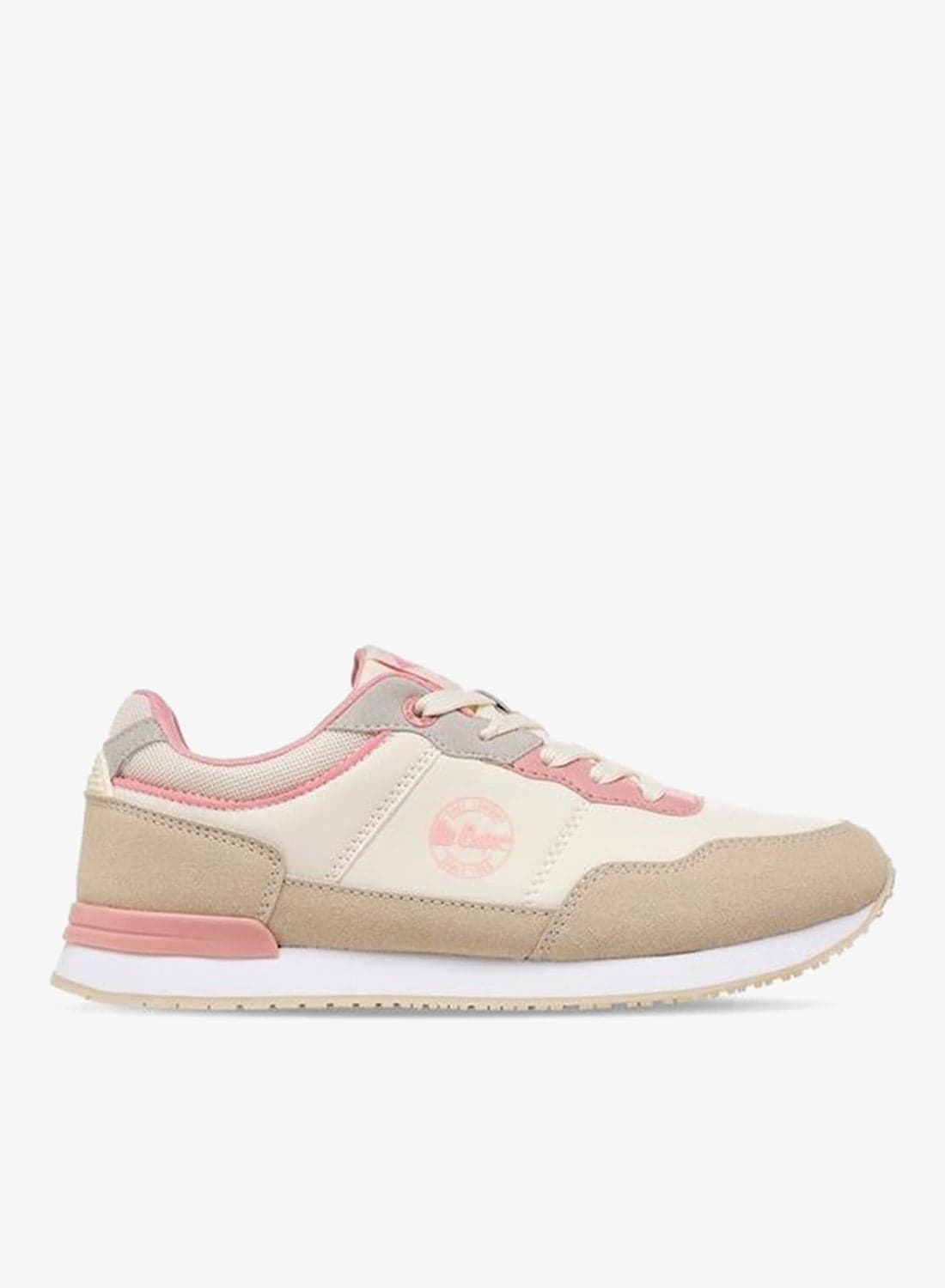 Girls Lace-Up Ankle School Sneakers