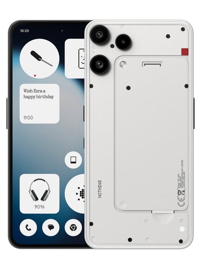 Phone (3a) Lite 5G Dual SIM White 8GB RAM 256GB - Middle East Version