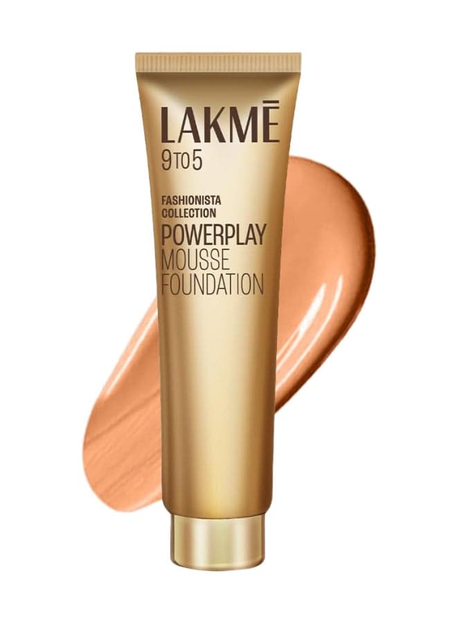 9to5 Powerplay Mousse Foundation, Rose Ivory, 25ml
