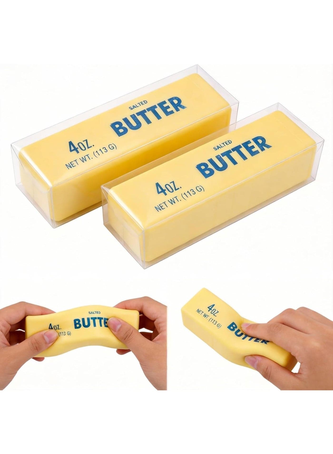 Slow Rising Dumpling Squishy Butter Squeeze Toy Sensory Stress Relief Squishies Soft & Stretchy Fidget Toys for Anxiety Relief Party Favors 1Pcs(Dumpling Squishy Butter)
