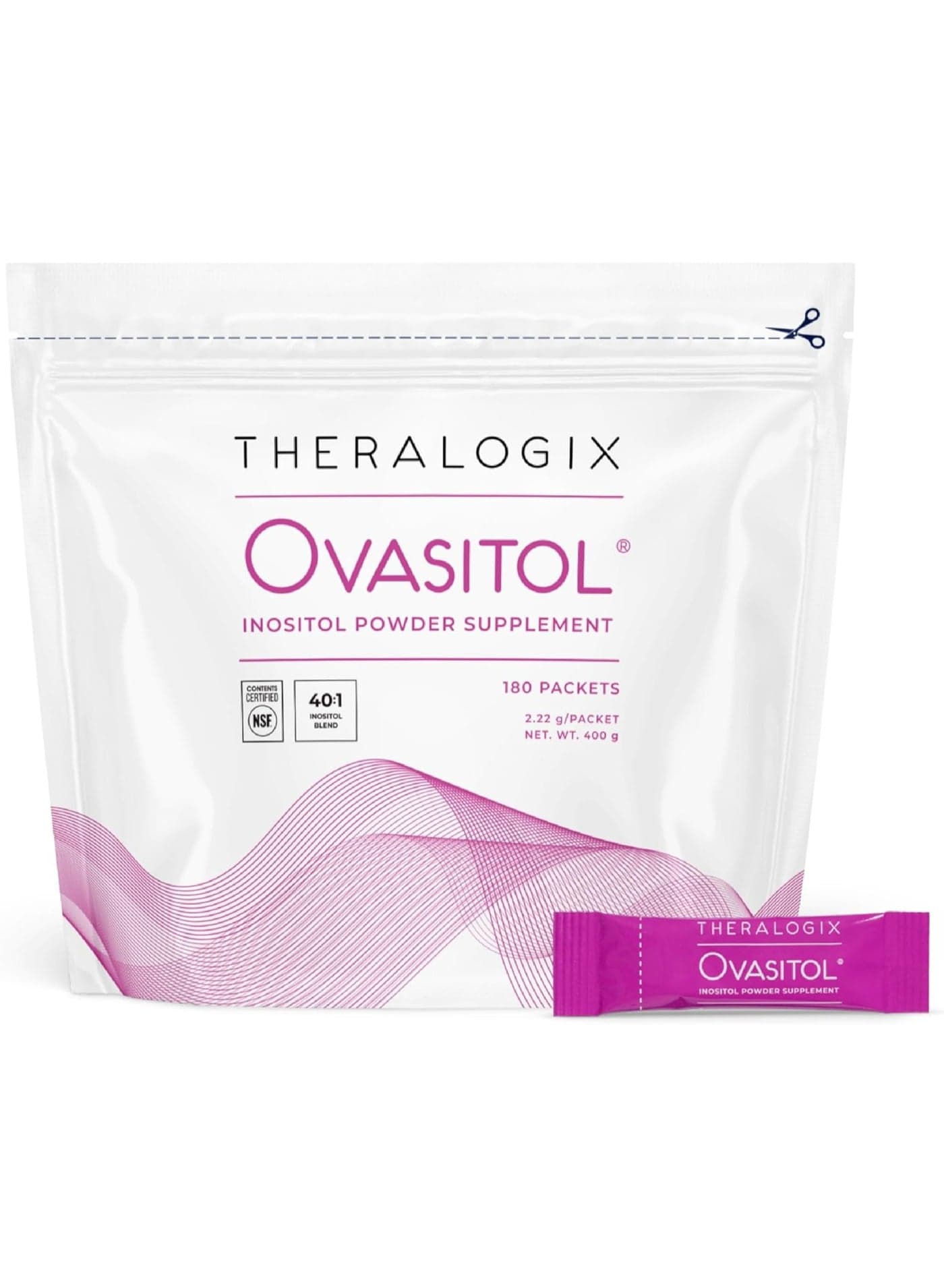 Ovasitol, 180 Packets, 2.22 g Each