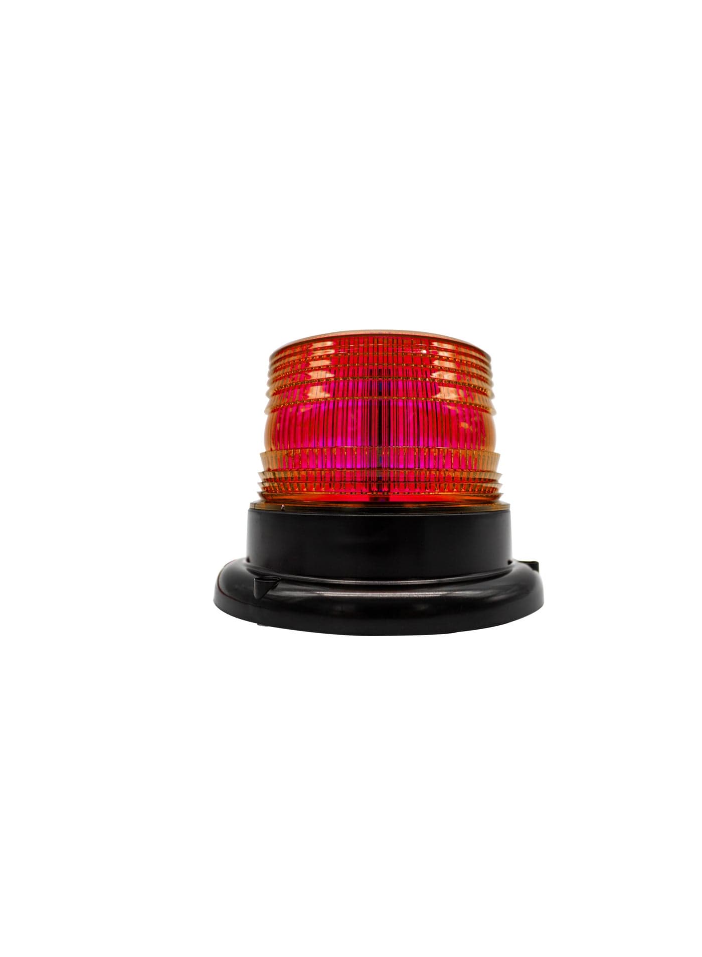Small Round Red Strobe Light – High-Intensity LED Emergency Warning Light, Compact Size, Flashing Light for Emergency Vehicles, Trucks, Construction Sites, Waterproof, Durable, Easy to Install