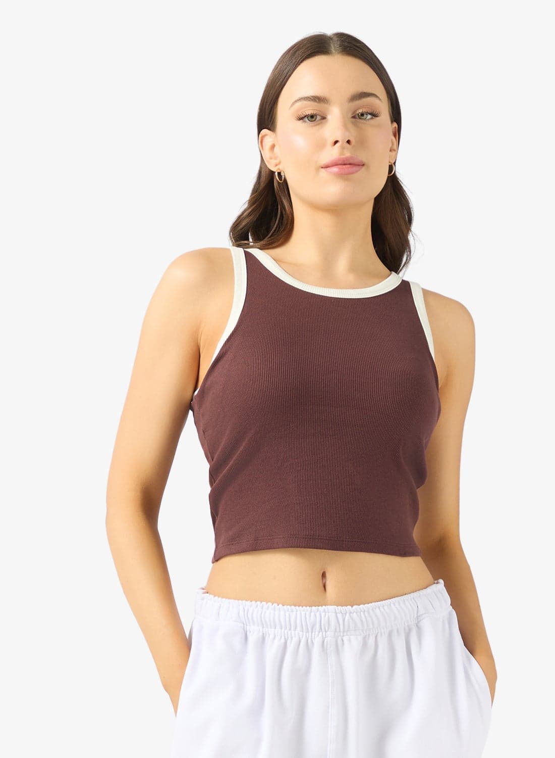 SPORTS RETRO Knit Tank – Lifestyle Activewear Top