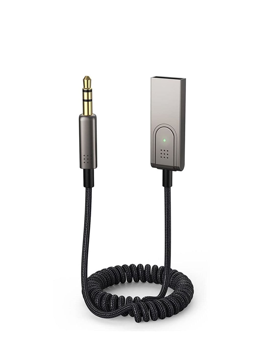 Bluetooth Aux Adapter Car Bluetooth v5.1 Receiver Jack Audio Adapter for Car Speaker Amplifier Stereo Music