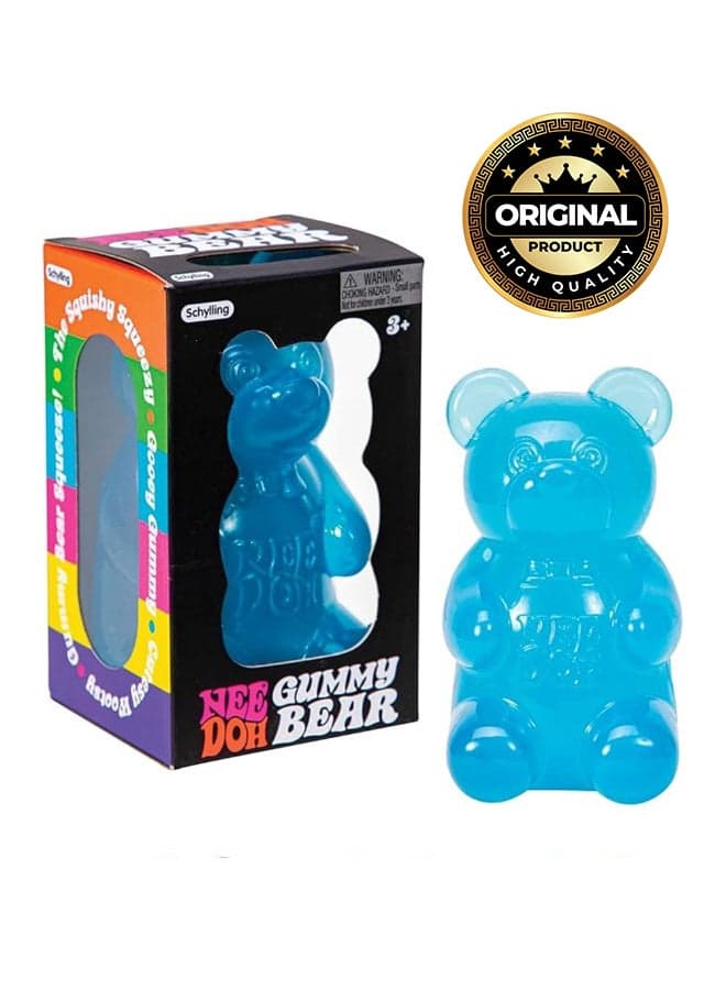 NeeDoh Gummy Bear-BLUE