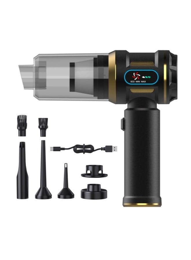 Mini Handheld Car Vacuum Cleaner with 20000Pa, 100W 3-Speed Brushless Motor and Multi-Nozzles for Car, Home & Pet