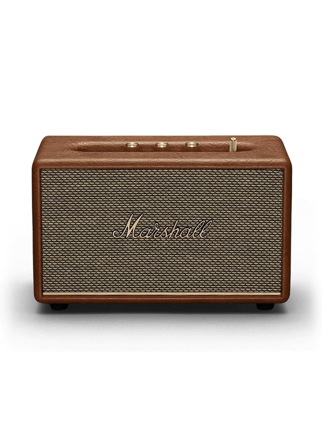Acton III 60W Premium Home Wireless Speaker With Bluetooth 5.2 And Multiple Inputs - Enjoy Signature Sound Brown