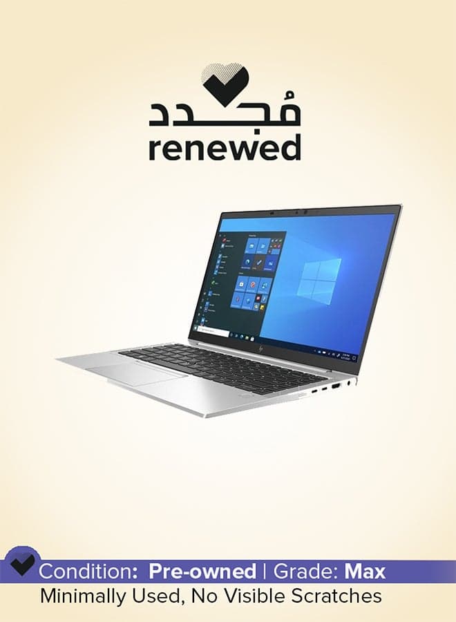 Renewed - EliteBook 840 G8 Laptop With 14-Inch Full HD Display,Core i5 Processor/Quad Core/11th Gen/16GB RAM/512GB SSD/Windows 11 Silver