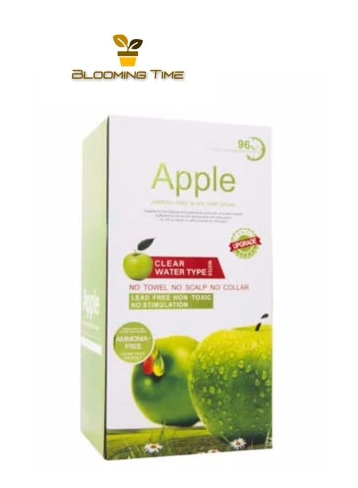 Apple Ammonia Free Black DYE Hair Cream