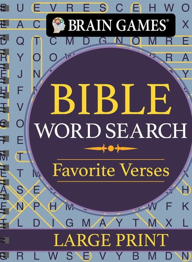 Brain Games - Bible Word Search: Favorite Verses - Large Print