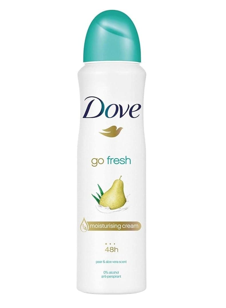 Go Fresh with ¼ moisturising cream 48H Protection Pear & Aloe Vera scent spray 150ml