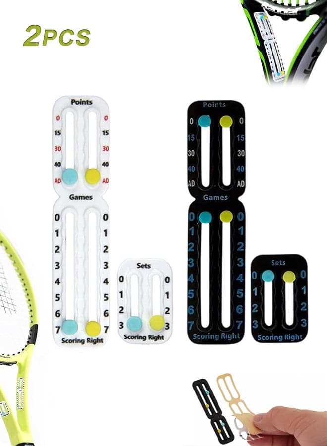 Portable Tennis & Padel Scorekeeper, 1.9g – ITF Conforming Mini Score Board