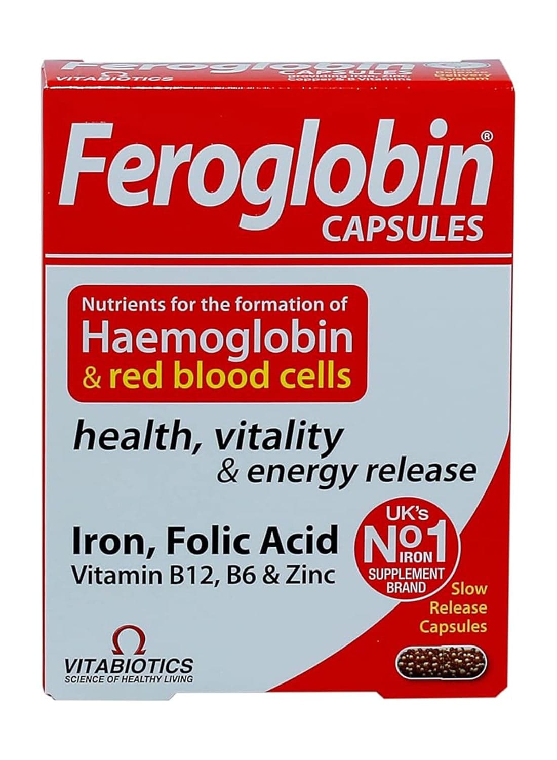 Feroglobin 30 Caps Doh 25