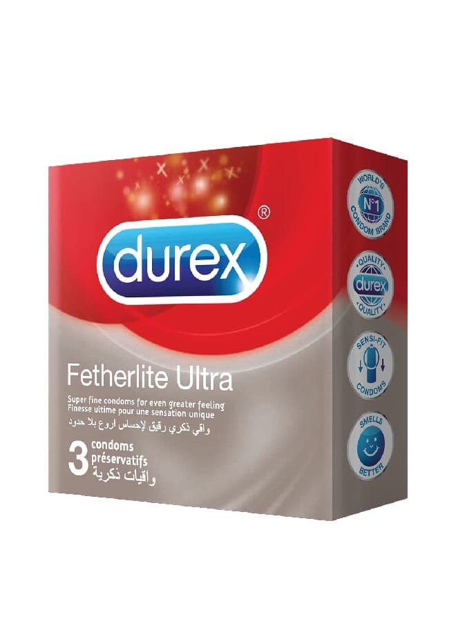 Fetherlite Ultra Pack of 3
