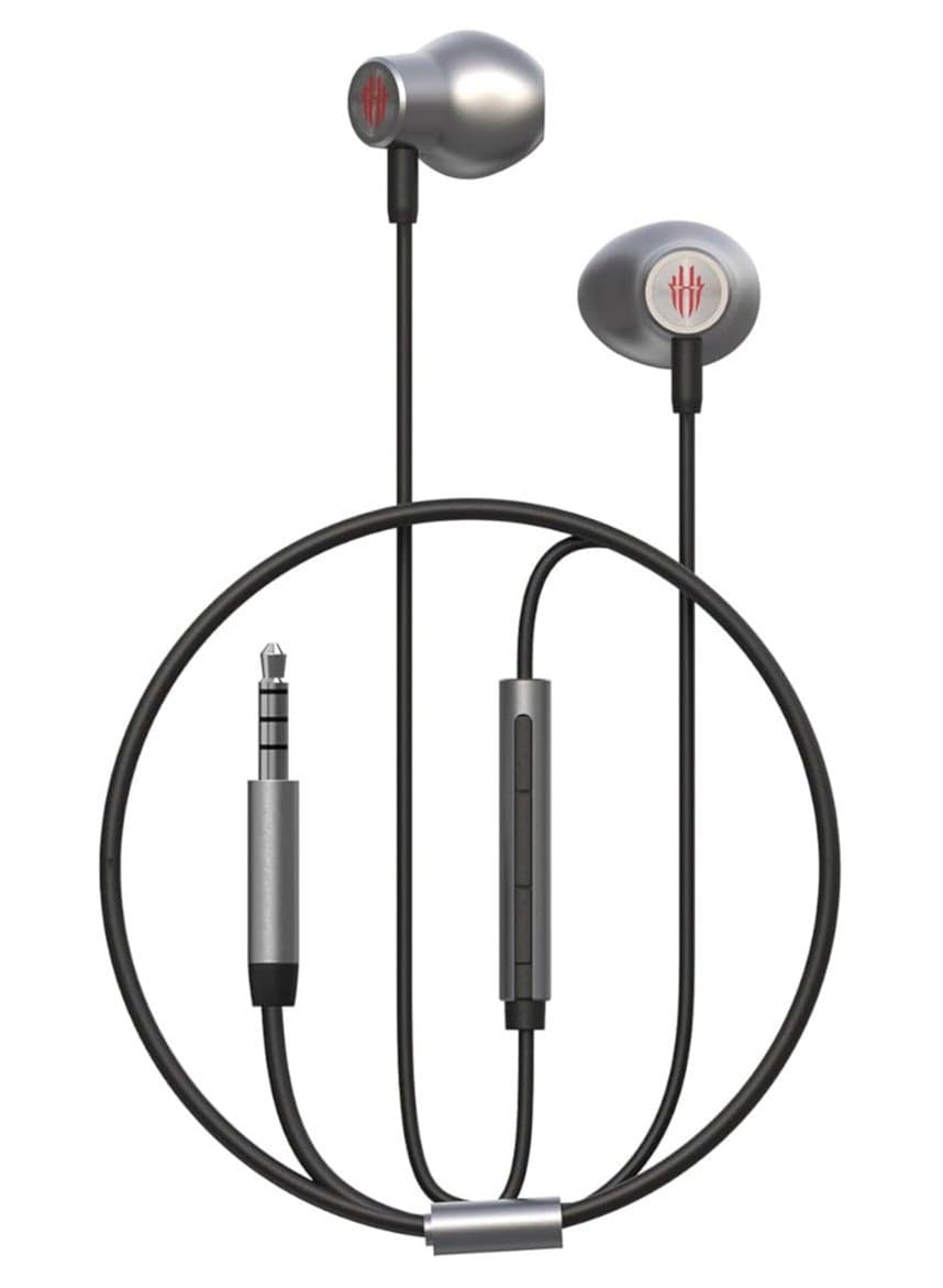 Redmagic Gaming Earphones with 3.5mm Jack and Microphone – In-Ear Headphones for Mobile and iPad Gaming