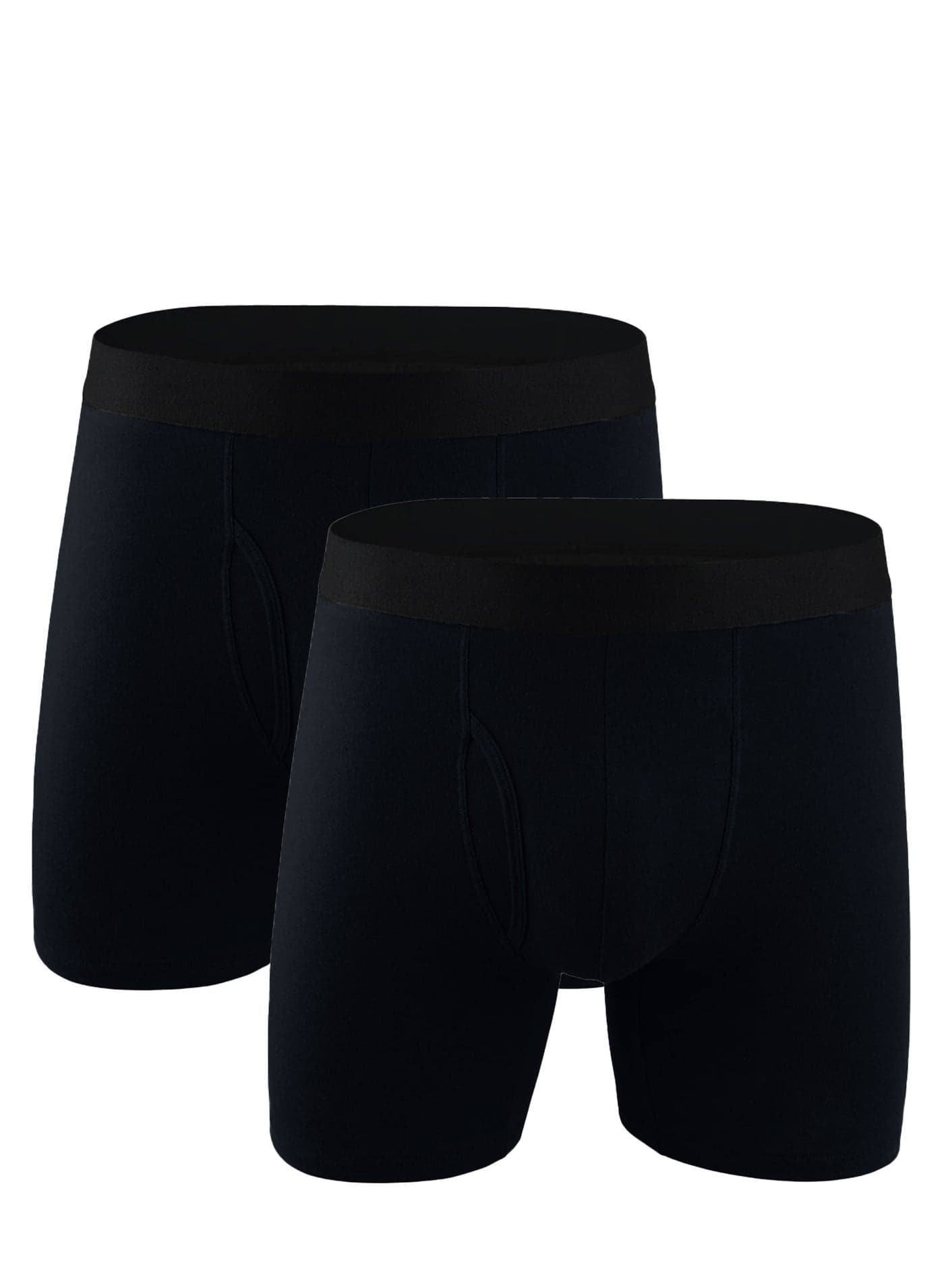 Mens Boxer Shorts Soft Cotton Underwear Breathable Trunks Briefs Pouch Fly