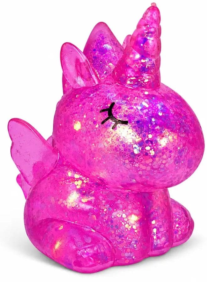 SUGAR UNICORN Stress Squishball Toy Purple