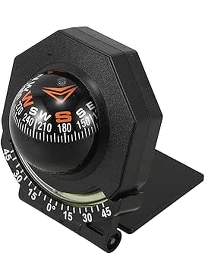 Folding Car Dashboard Compass with Dash Mount High Precision Marine Orienteering for Off Road Boat Navigation Gear