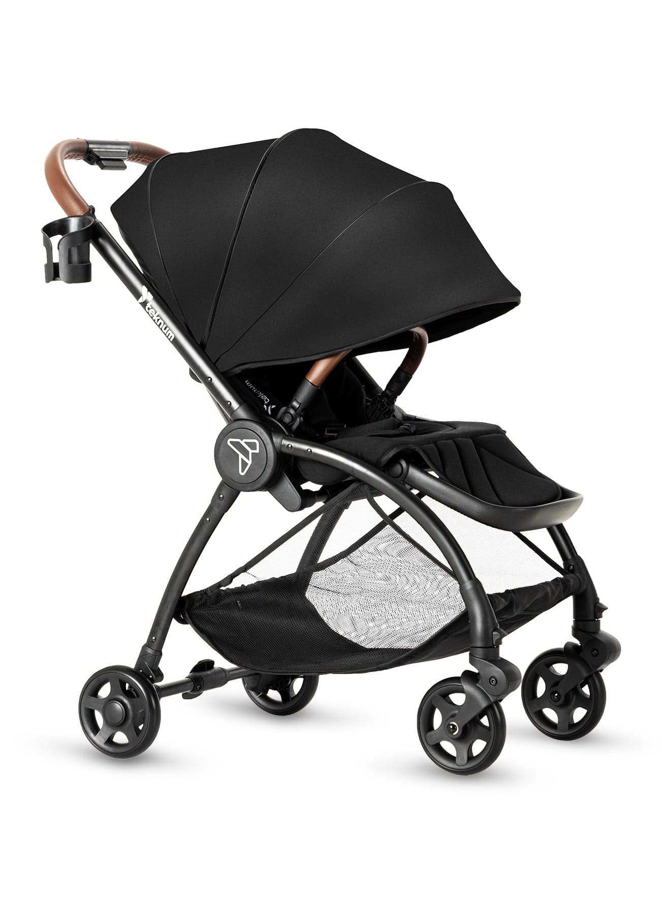 Travel Stroll 2 Stroller With Reversible, Multi Recline Seat - Black