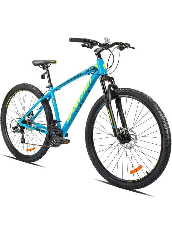 Master Hardtail 29-Inch Mountain Bike| 29 Inch Wheel Size| 21 Speed Shimano Gears | Adjustable Seat | Sea Blue