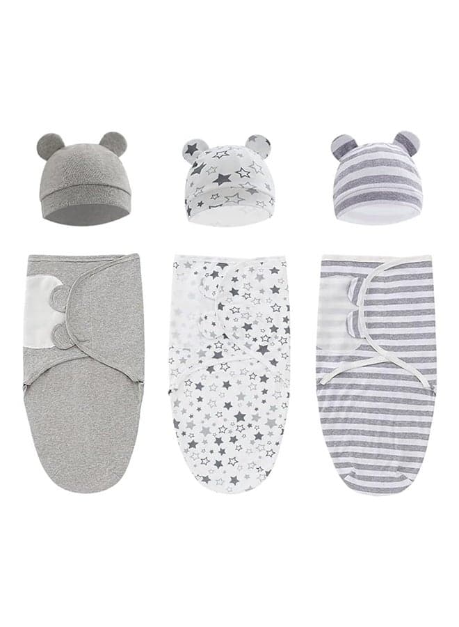 Pack Of 3 Baby Swaddle Blanket For 0-6 Months, 73 CM X 50 CM