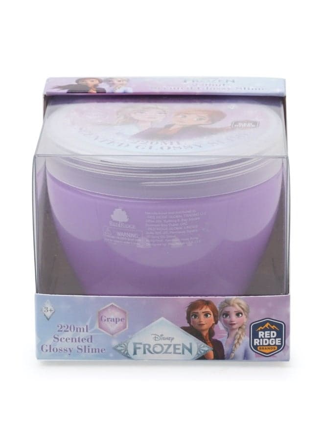 Frozen 220ml - Scented Glossy Slime | Soft, Stretchy & Non-sticky Slime For Kids & Adult |Fun Sensory & Stress Relief Toy | Purple | Age 3+ Years