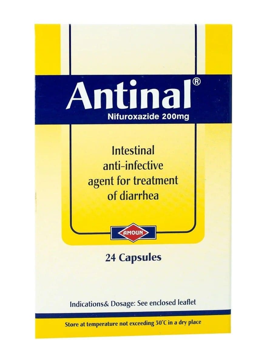 Antinal 200 mg Capsules (24s)