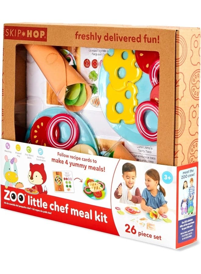 Play Food Set, Zoo Little Chef Meal Kit