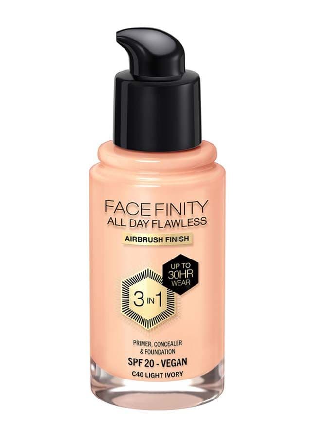 Facefinity All Day Flawless Foundation - C40 Light Ivory