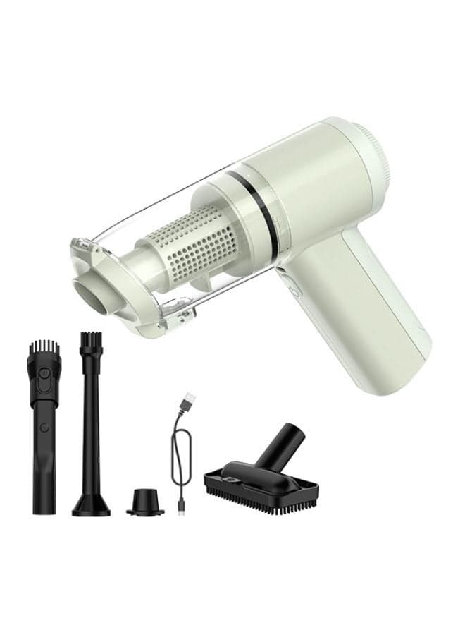 HD6673 Handheld Vacuum Cleaner Cordless 11000PA High Suction Power | Rechargeable Mini Air Duster 3-in-1 Wireless Car Vacuum Cleaner for Home Office Sofa Keyboard Pet Hair Cleaning | Portable USB Rechargeable Vacuum Cleaner Available in Green & Blue