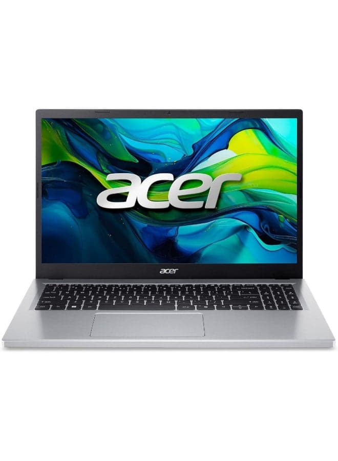 Aspire Go 15.6 Inch Full HD Laptop, Intel Core i3‑N305, 8GB RAM, 256 GB SSD, Intel UHD Graphics, Windows 11 Home English Pure Silver