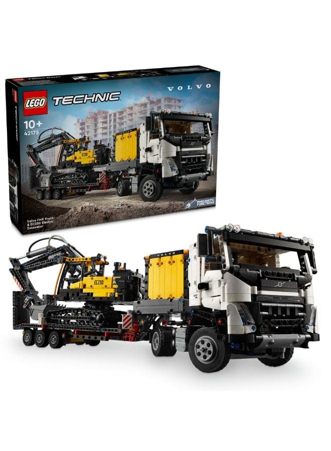 Technic Volvo FMX Truck & EC230 Electric Excavator 42175 (Age 10+, 2274 Pieces)