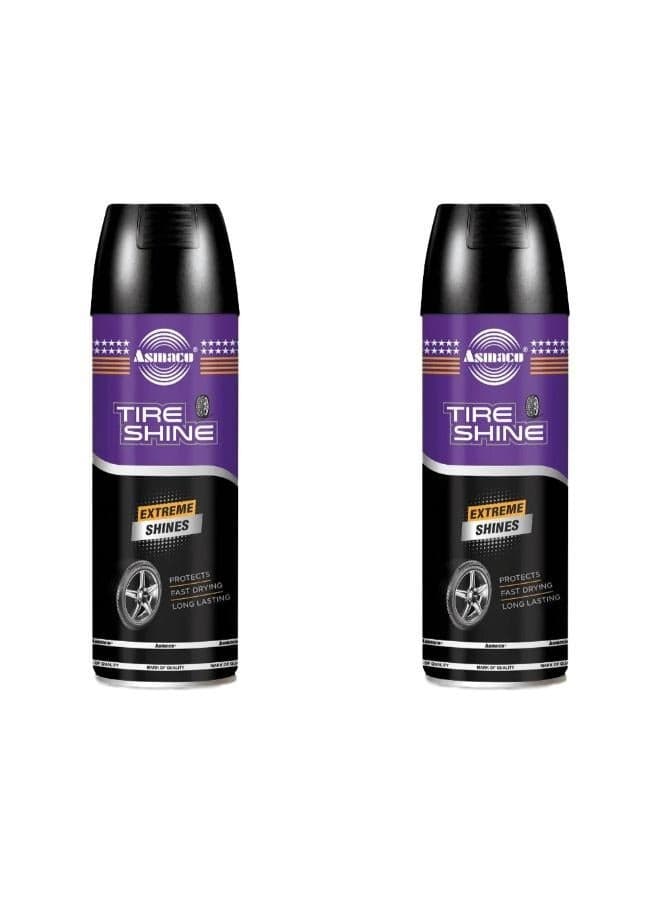 Asmaco Tire Shine - 500 Ml - Set of 02