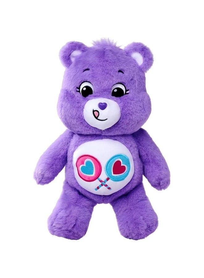 Care Bears Share Bear Plush Toy (23 cm, Purple)