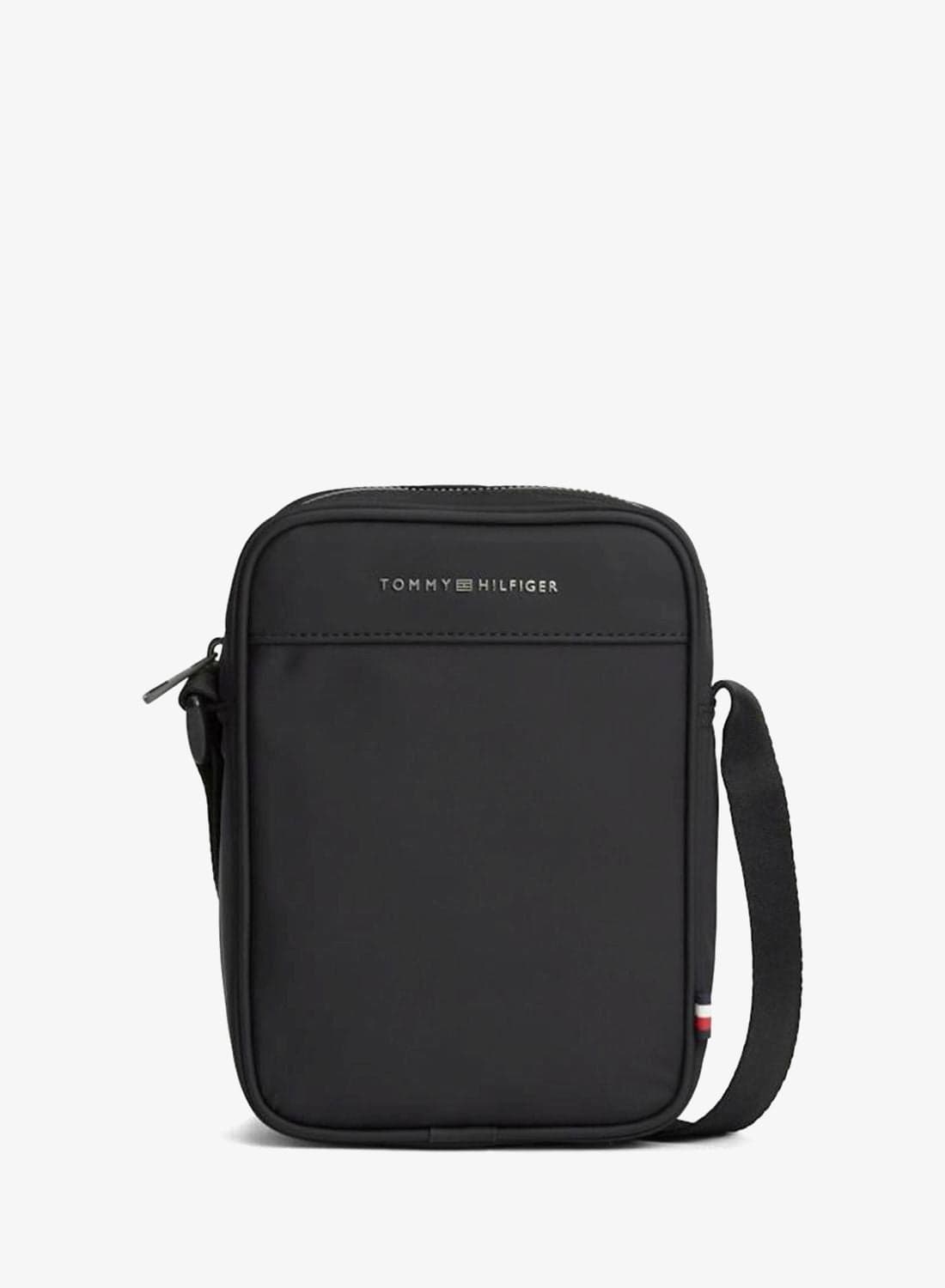 Metal Logo Crossbody Reporter Bag