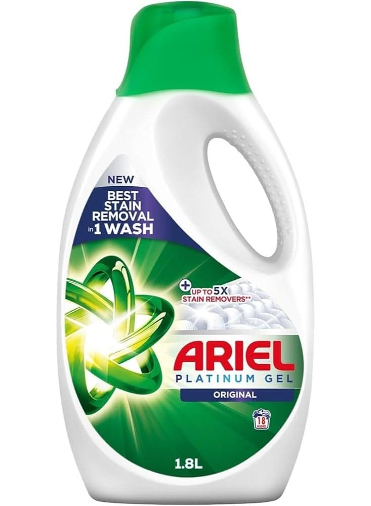 Ariel Platinum Original Laundry Detergent Power Gel 1.8L