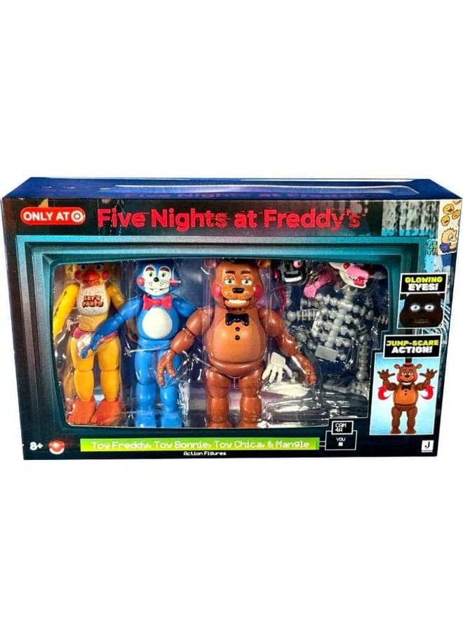 Five Nights at Freddy’s Toy Character Action Figures 4-Pack (12.7 cm)