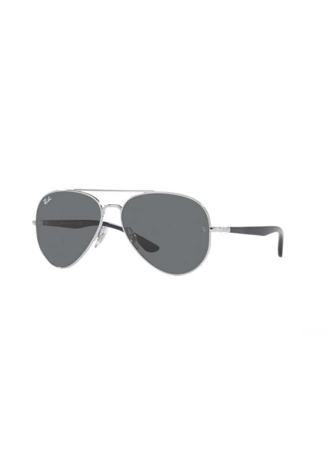 Unisex Pilot Sunglasses - RB3675 003/B1 - Lens Size: 58 mm - Silver