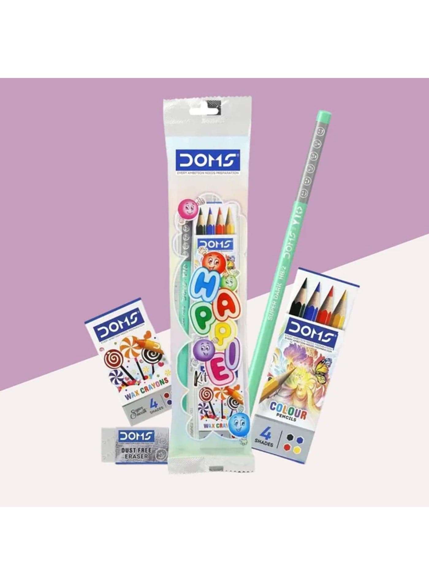 10-Piece Happie School Essentials Stationery Kit