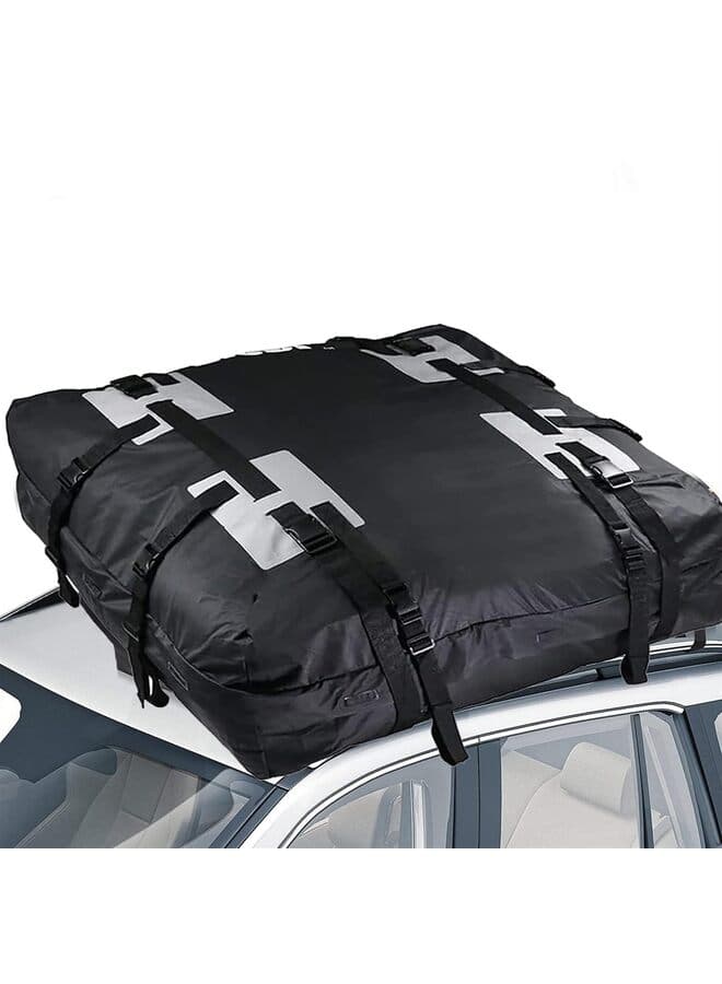 Car Roof Bag Rooftop Luggage Box Reinforced Straps for Travel Touring Road Trips Roof Storage Bag