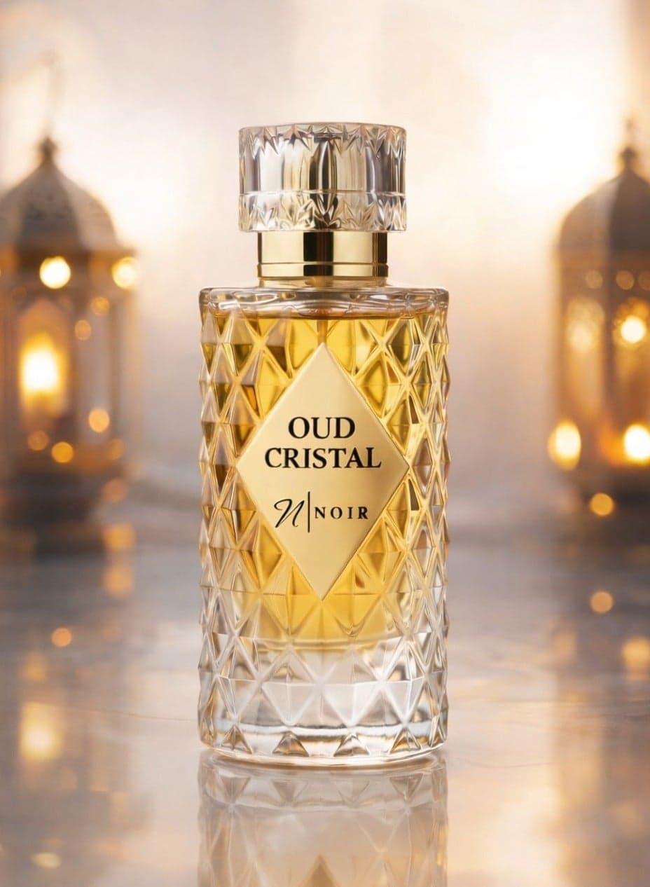 Oud Cristal (White Oud) Eau De Parfum for Men and Women, Unisex Fragrance with Oud and Musk 60ml