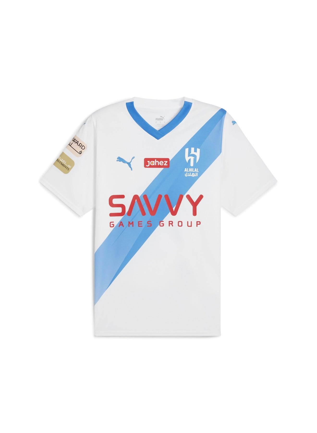 Al Hilal SFC Neymar Jr. Mens White Away Replica Football Jersey