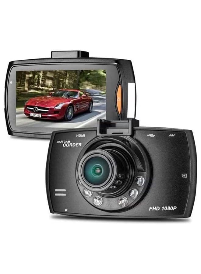Mini Car Camera Dashcam 140° Wide Angle Car DVR Dash Cam Dashboard Camcorder Black Box with G-Sensor Night Vision