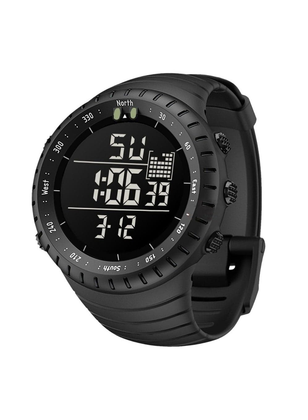 Men's Digital Sports Watch Waterproof Tactical Watch with LED Backlight Watches for Men